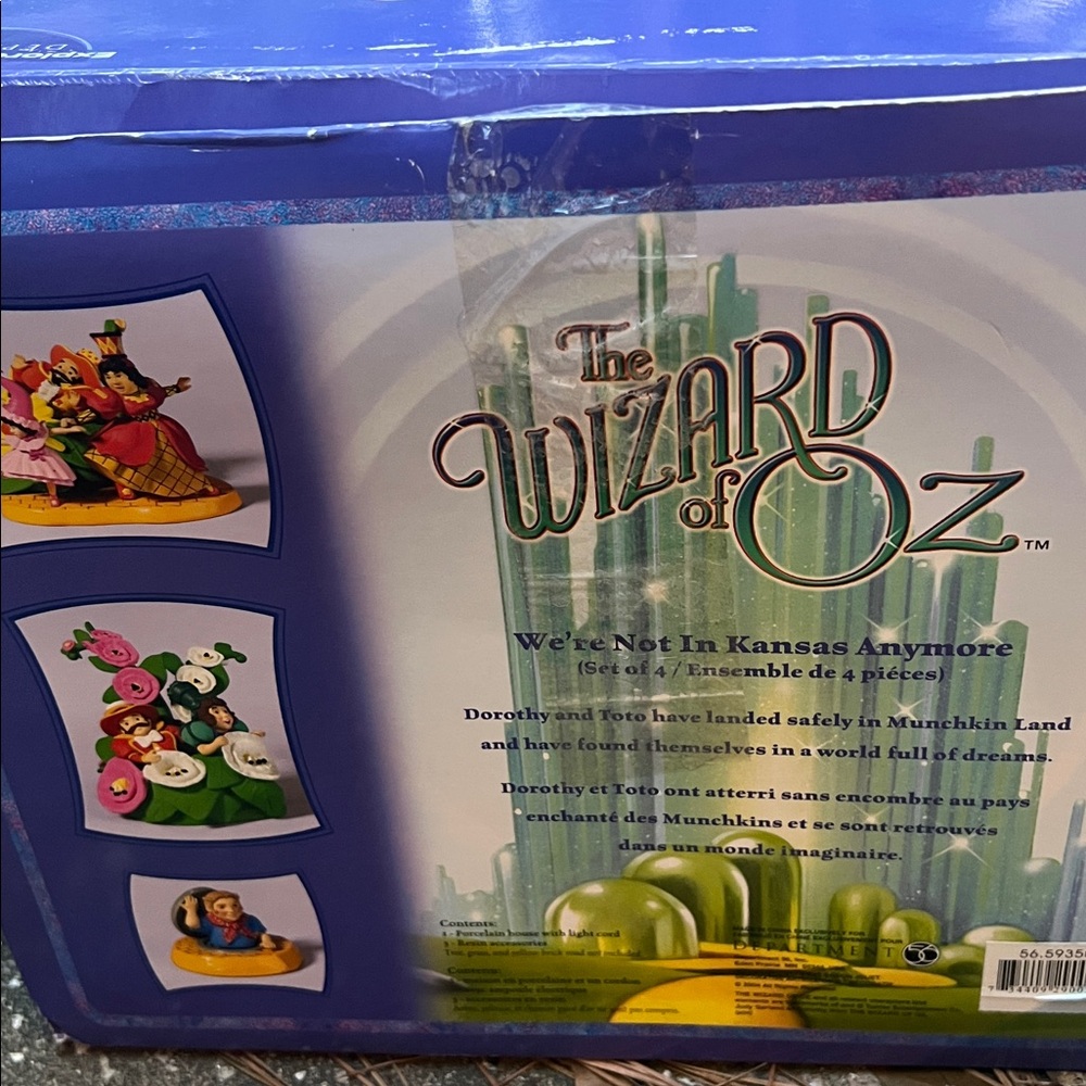 2004 Dept 56 Wizard of Oz “We’re Not in Kansas Anymore” #59350 NIB - Picture 5 of 5